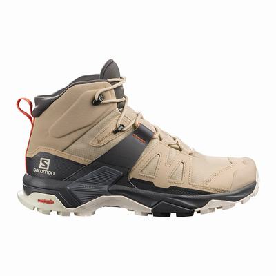 Salomon X ULTRA 4 MID GORE-TEX - Naisten Vaelluskengät - Ruskea